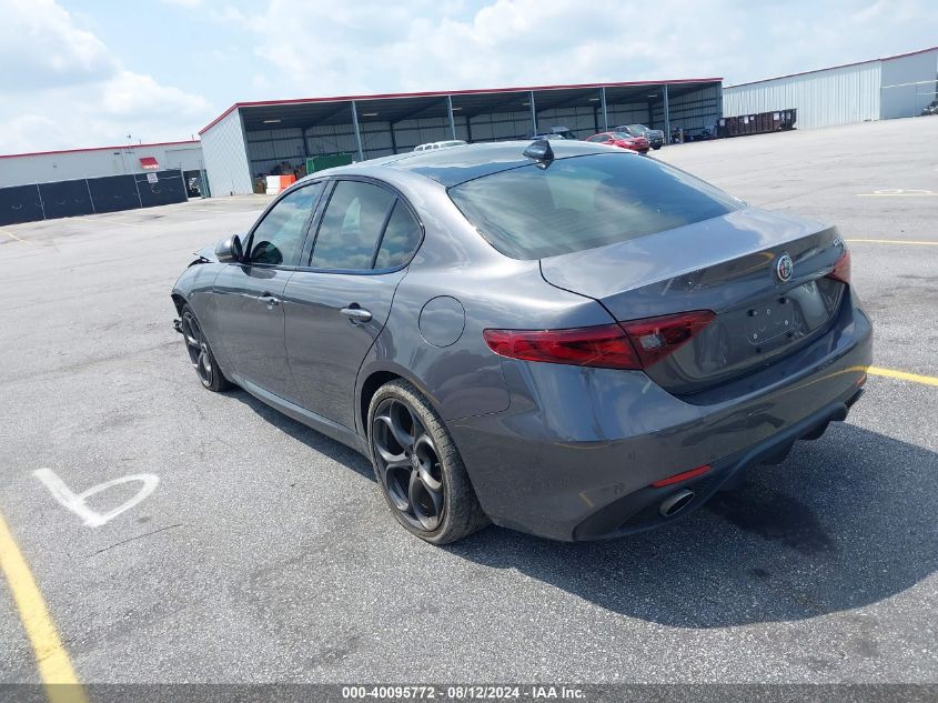 2017 Alfa Romeo Giulia Ti Rwd VIN: ZARFAECN4H7552606 Lot: 40095772