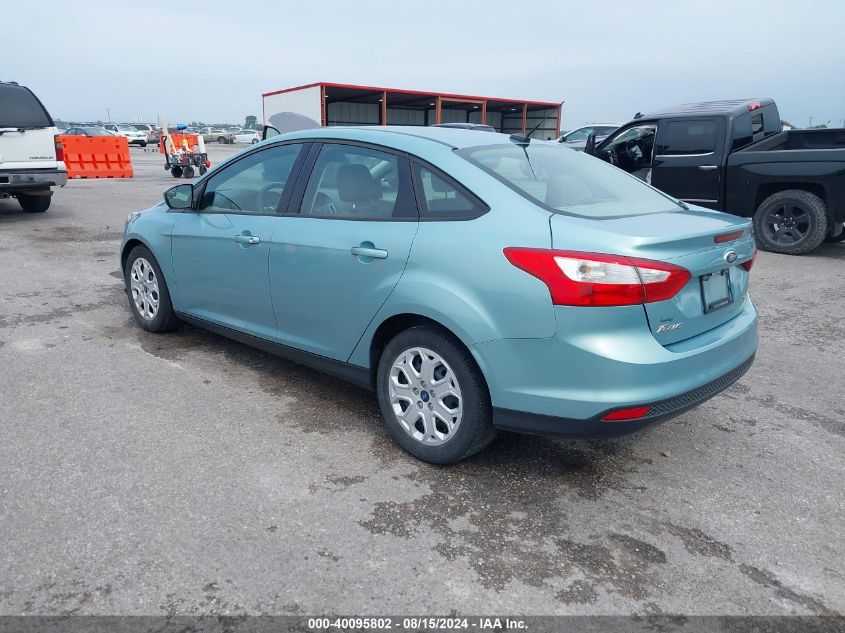 2012 Ford Focus Se VIN: 1FAHP3F24CL243685 Lot: 40095802