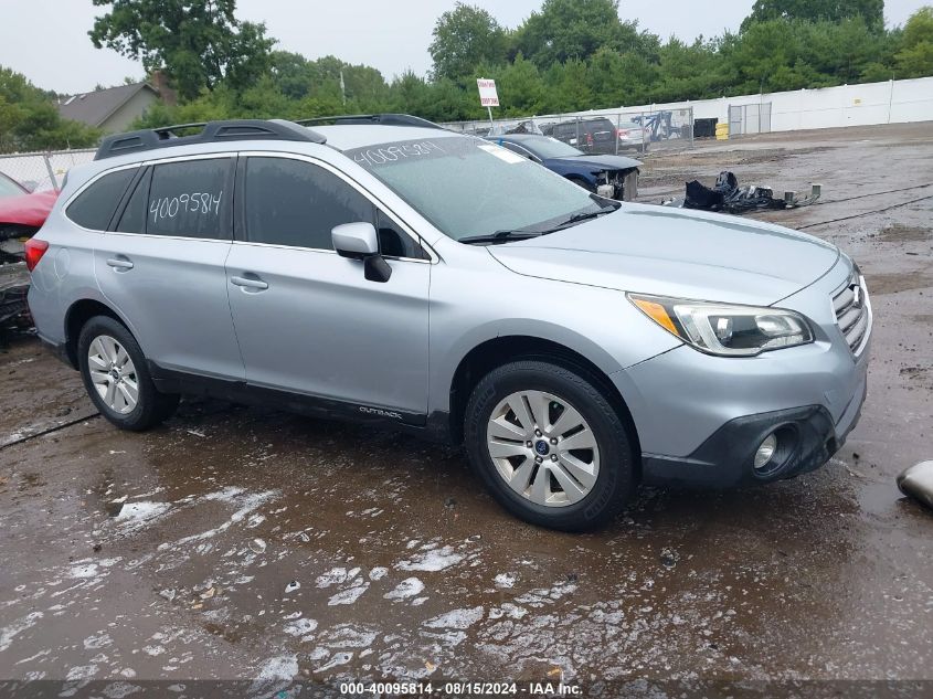 2015 Subaru Outback 2.5I Premium VIN: 4S4BSBCC4F3276835 Lot: 40095814