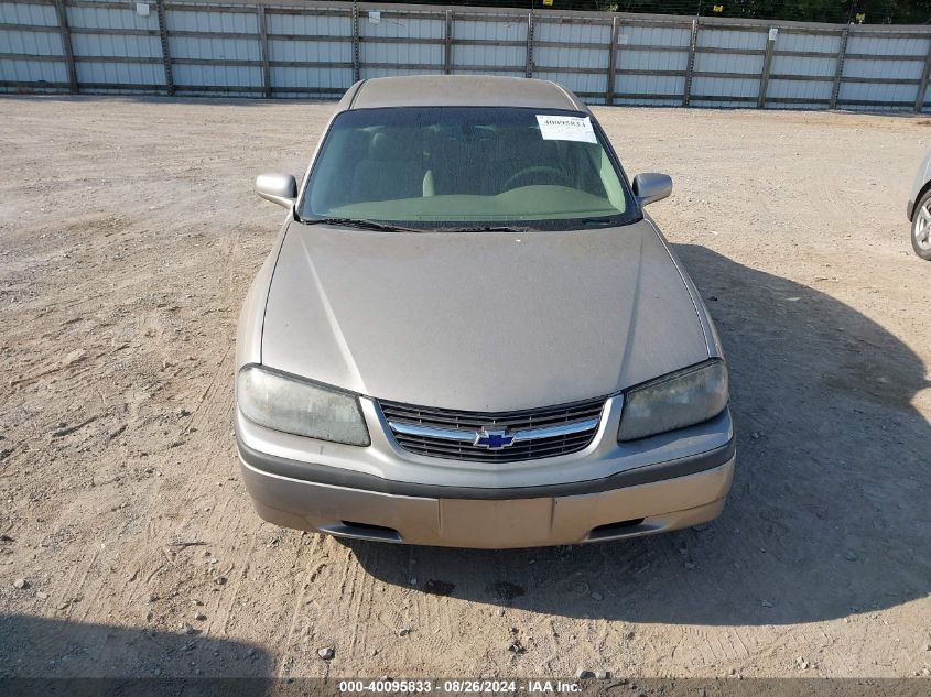 2003 Chevrolet Impala VIN: 2G1WF52E939383809 Lot: 40095833