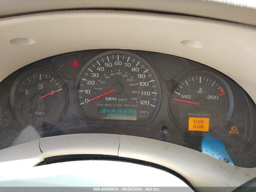 2003 Chevrolet Impala VIN: 2G1WF52E939383809 Lot: 40095833