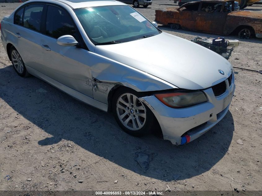 2006 BMW 325I VIN: WBAVB13506KX37254 Lot: 40095853