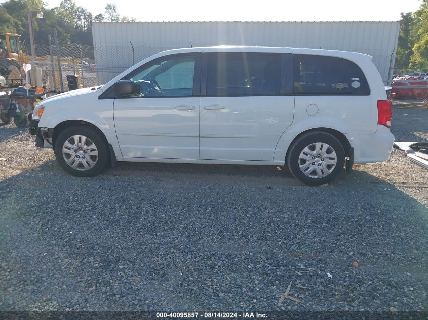 2014 Dodge Grand Caravan Se VIN: 2C4RDGBG9ER378751 Lot: 40095857