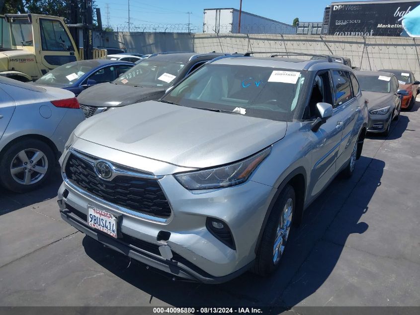 2022 TOYOTA HIGHLANDER LIMITED/PLATINUM - 5TDYZRAH3NS126648