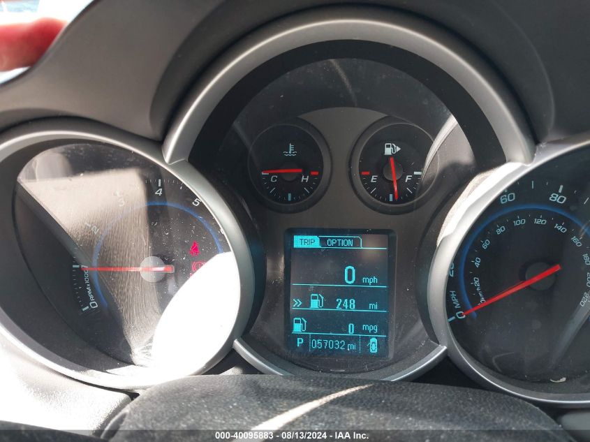 2014 Chevrolet Cruze Ls Auto VIN: 1G1PA5SG1E7153903 Lot: 40095883