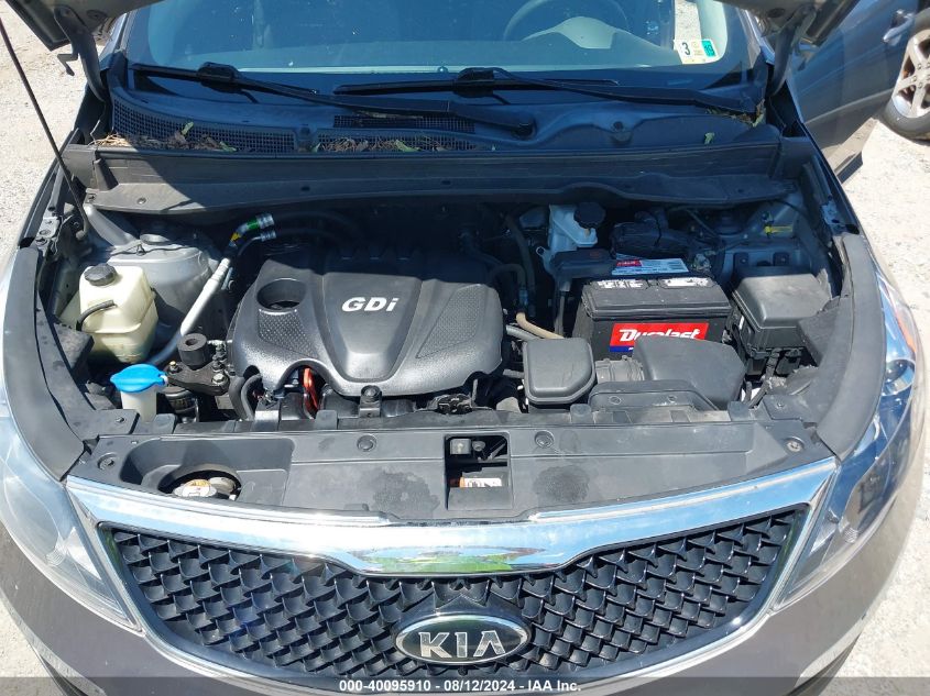 2016 Kia Sportage Lx VIN: KNDPB3AC9G7875162 Lot: 40095910