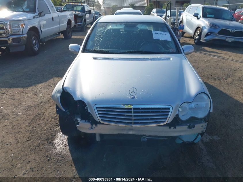 2001 Mercedes-Benz C 240 VIN: WDBRF61JX1F071462 Lot: 40095931