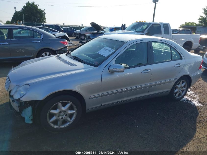 2001 Mercedes-Benz C 240 VIN: WDBRF61JX1F071462 Lot: 40095931