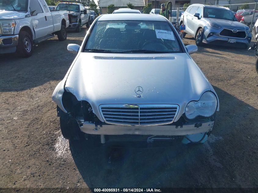 2001 Mercedes-Benz C 240 VIN: WDBRF61JX1F071462 Lot: 40095931