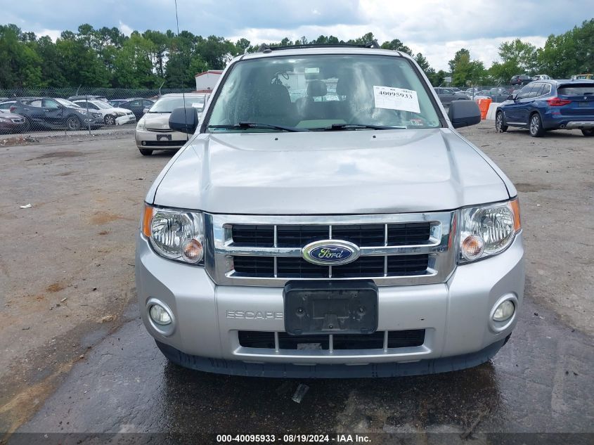 2011 Ford Escape Xlt VIN: 1FMCU9DG0BKA77967 Lot: 40095933