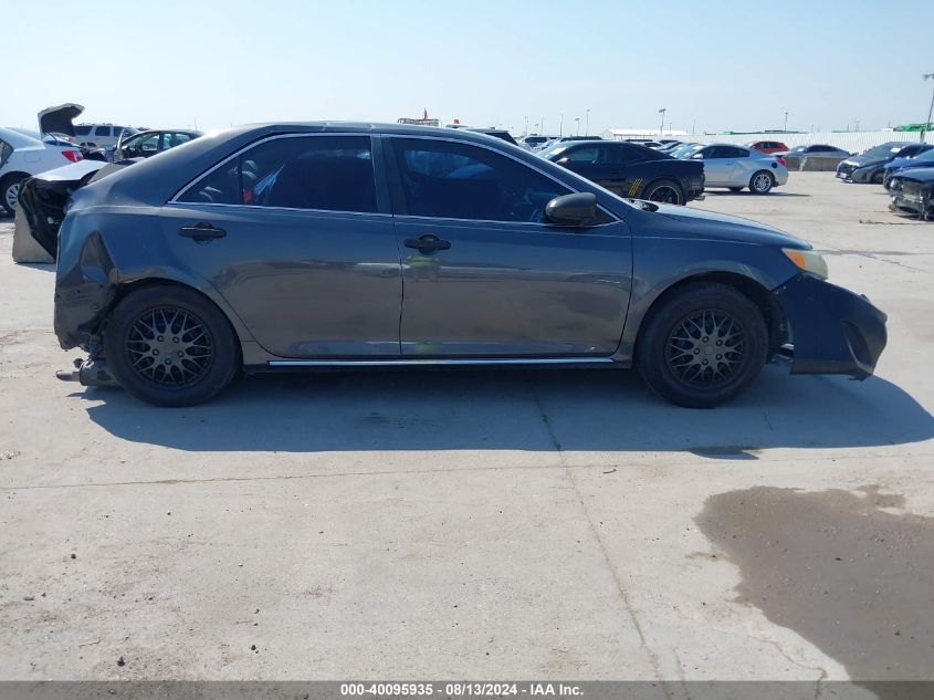 2012 Toyota Camry Le VIN: 4T1BF1FK7CU096739 Lot: 40095935