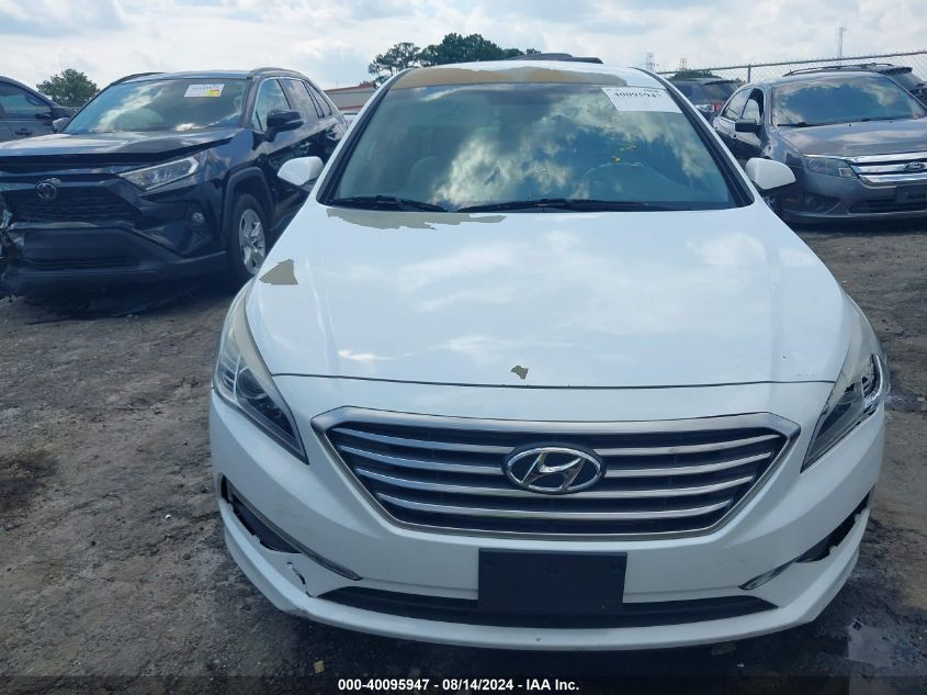 2015 Hyundai Sonata Se VIN: 5NPE24AF5FH254969 Lot: 40095947