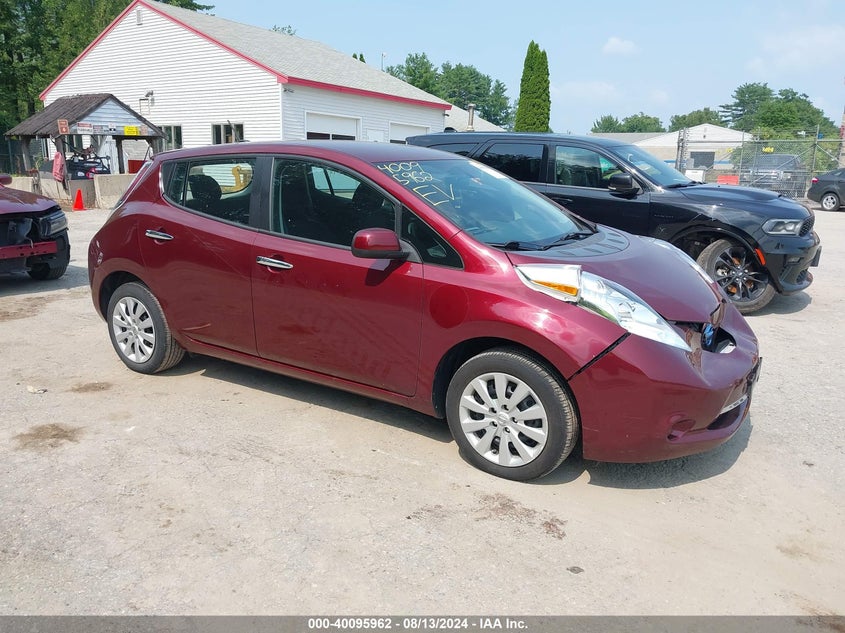 2016 NISSAN LEAF S - 1N4AZ0CP3GC310192