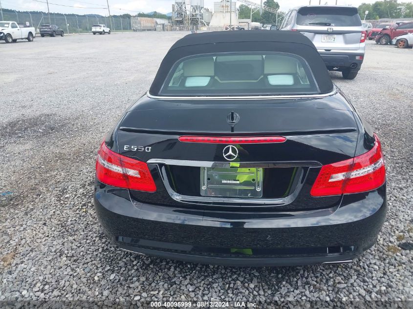 2012 Mercedes-Benz E 550 VIN: WDDKK7DF4CF156026 Lot: 40095999