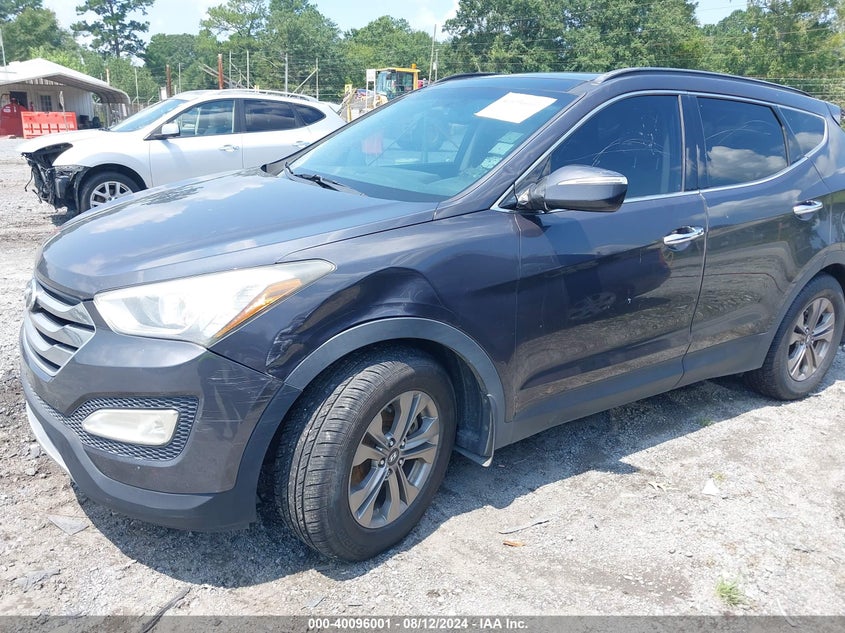 2015 Hyundai Santa Fe Sport 2.4L VIN: 5XYZU3LB0FG285750 Lot: 40096001