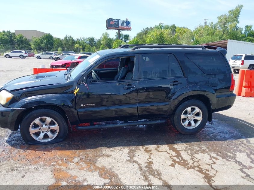 2008 Toyota 4Runner Sport V6 VIN: JTEZU14R28K014391 Lot: 40096002