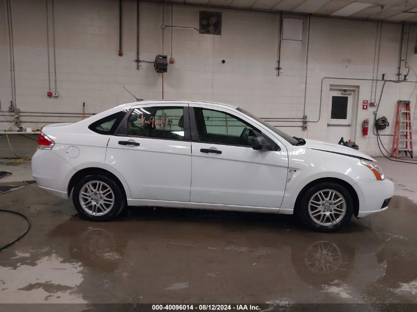 2008 Ford Focus Se/Ses VIN: 1FAHP35N38W250836 Lot: 40096014