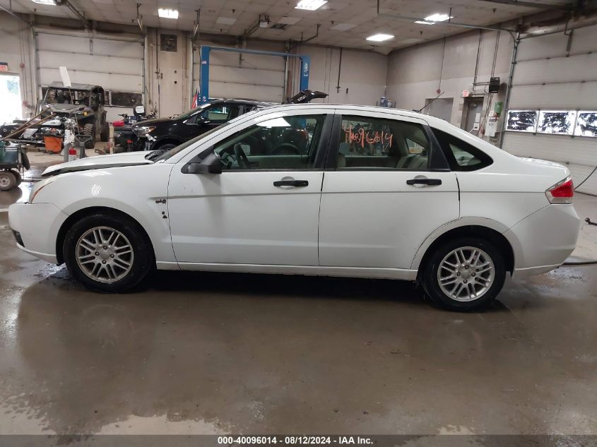 2008 Ford Focus Se/Ses VIN: 1FAHP35N38W250836 Lot: 40096014