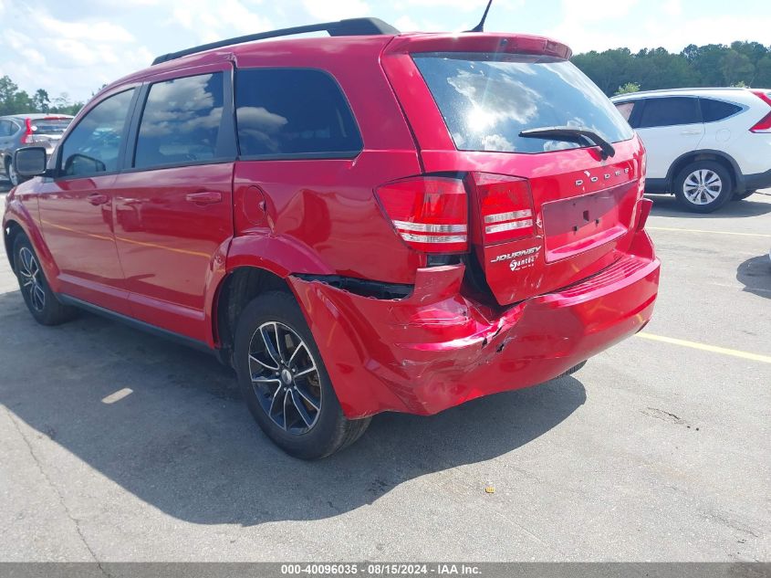 2018 Dodge Journey Se VIN: 3C4PDCAB1JT444402 Lot: 40096035