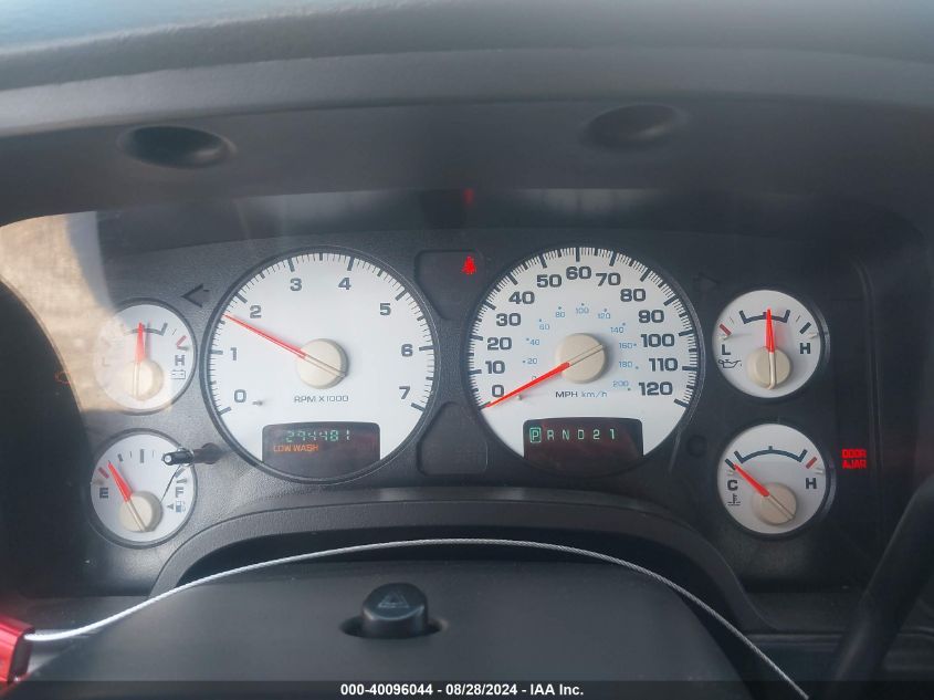 2004 Dodge Ram 1500 Slt/Laramie VIN: 1D7HA18DX4S758845 Lot: 40096044