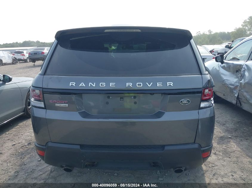 2014 Land Rover Range Rover Sport 5.0L V8 Supercharged VIN: SALWR2TF5EA501696 Lot: 40096059