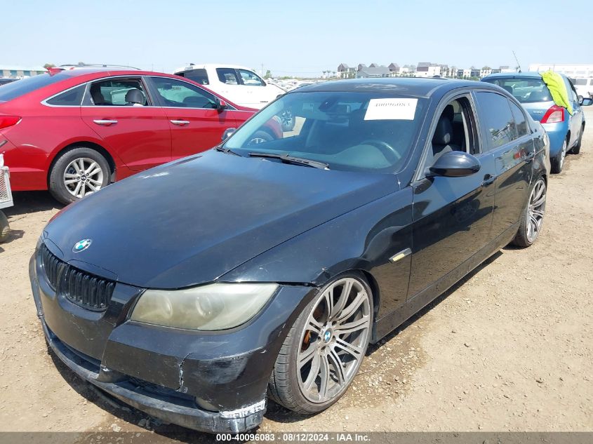 2007 BMW 328I VIN: WBAVC53517FZ78626 Lot: 40096083