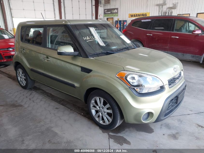 2012 Kia Soul + VIN: KNDJT2A65C7435411 Lot: 40096088