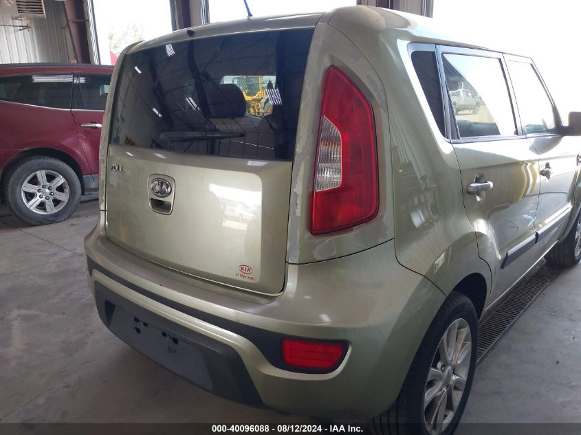 2012 Kia Soul + VIN: KNDJT2A65C7435411 Lot: 40096088