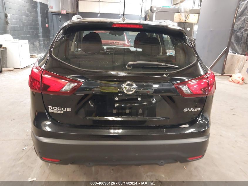 2019 Nissan Rogue Sport Sv VIN: JN1BJ1CR8KW334074 Lot: 40096126