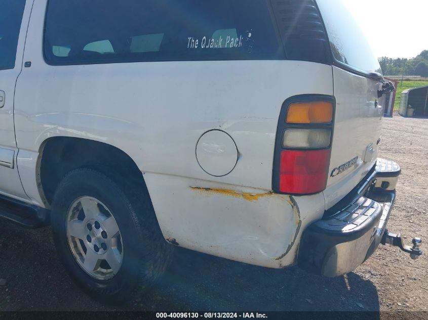 2004 Chevrolet Suburban 1500 Lt VIN: 3GNFK16Z04G189984 Lot: 40096130