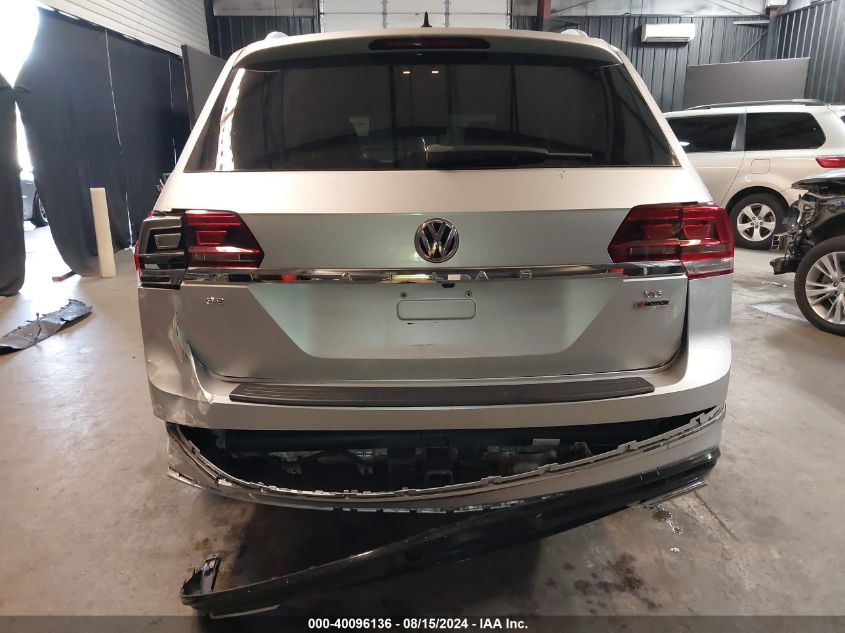 2019 Volkswagen Atlas 3.6L V6 Se W/Technology R-Line VIN: 1V2XR2CA4KC553304 Lot: 40096136