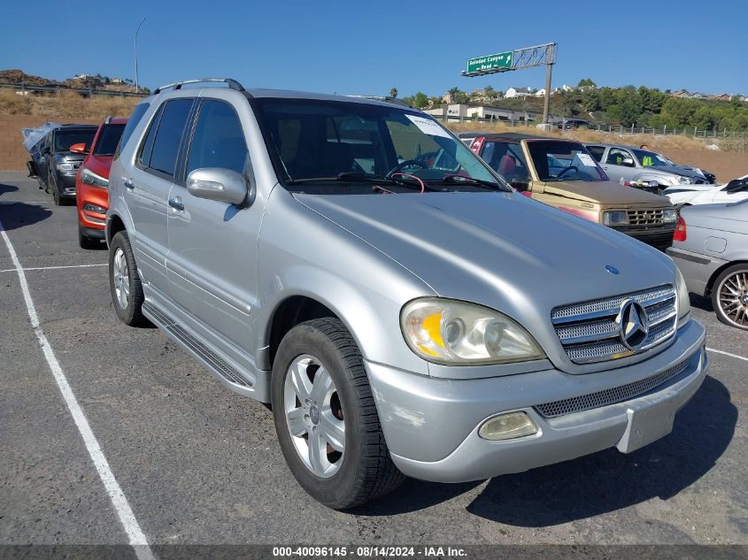 2005 Mercedes-Benz Ml 350 4Matic VIN: 4JGAB57E05A544086 Lot: 40096145