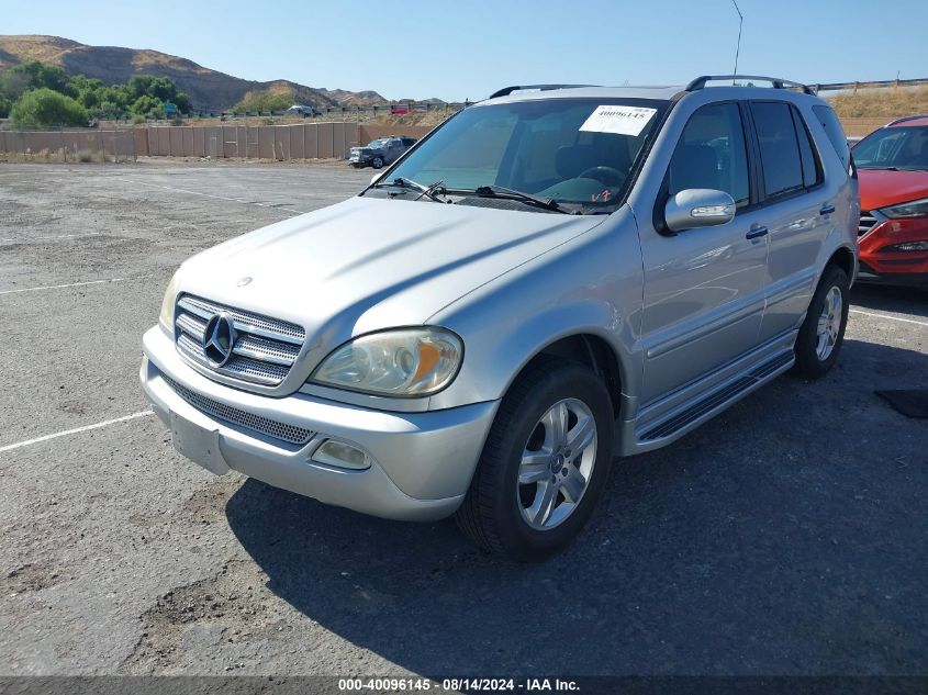 2005 Mercedes-Benz Ml 350 4Matic VIN: 4JGAB57E05A544086 Lot: 40096145