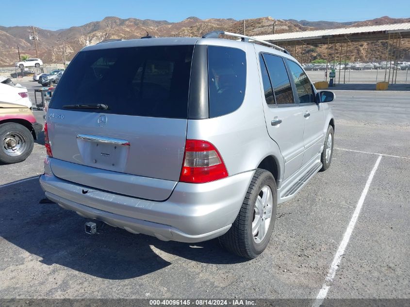 2005 Mercedes-Benz Ml 350 4Matic VIN: 4JGAB57E05A544086 Lot: 40096145