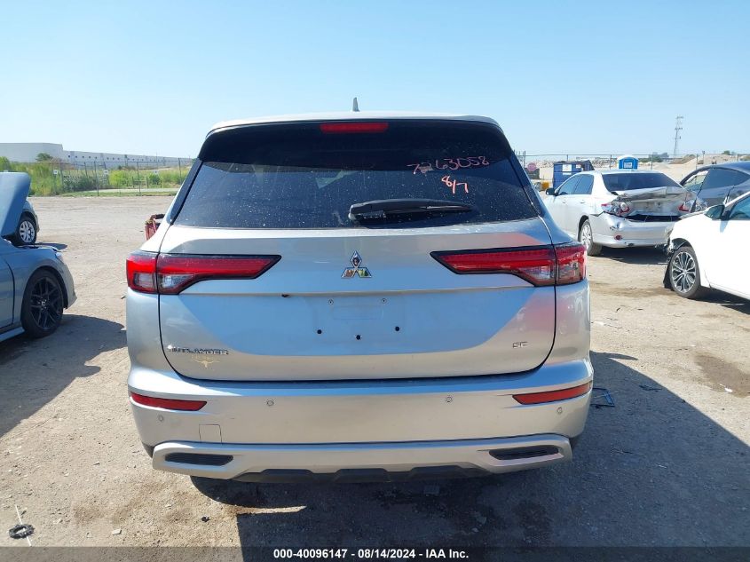 2023 Mitsubishi Outlander Se 2.5 2Wd VIN: JA4J3UA88PZ055738 Lot: 40096147