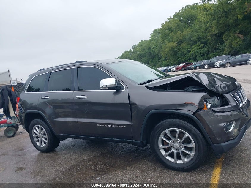 2014 JEEP GRAND CHEROKEE LIMITED - 1C4RJFBT4EC214722