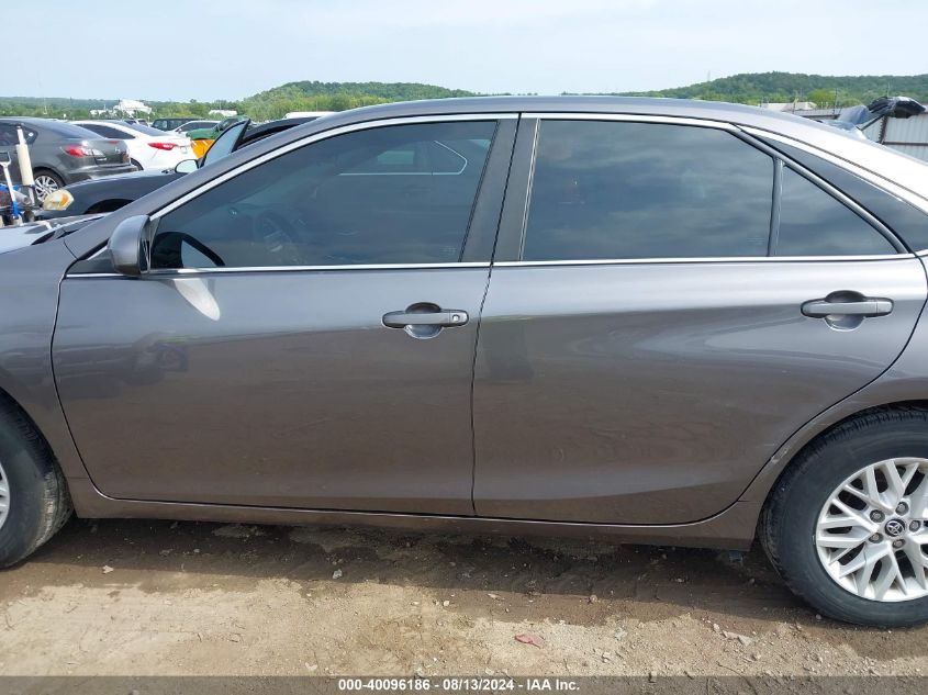 2016 Toyota Camry Le VIN: 4T4BF1FK7GR536387 Lot: 40096186