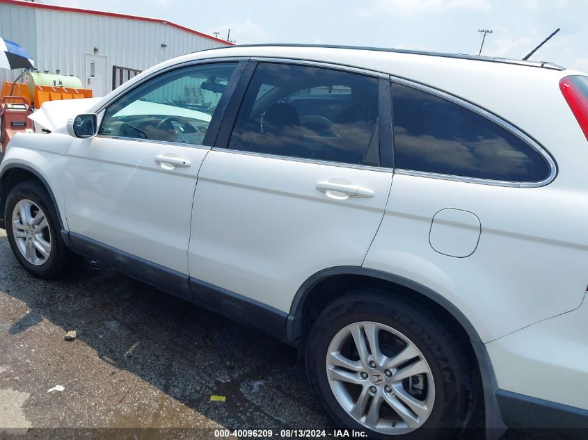 2010 Honda Cr-V Ex-L VIN: 5J6RE3H75AL015535 Lot: 40096209