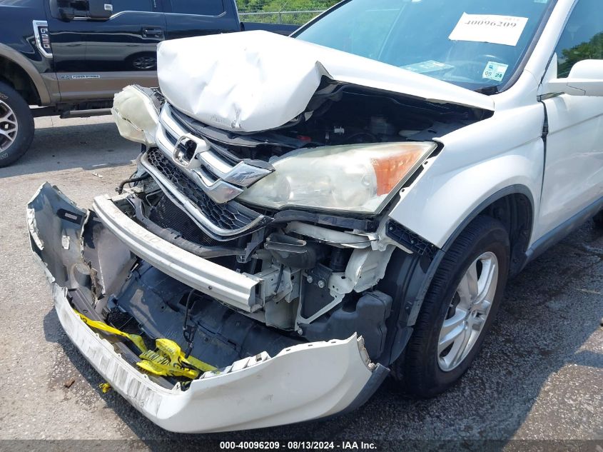 2010 Honda Cr-V Ex-L VIN: 5J6RE3H75AL015535 Lot: 40096209