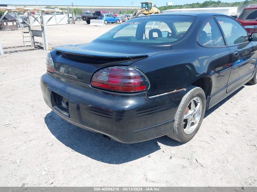 2000 Pontiac Grand Prix Gtp VIN: 1G2WR121XYF167183 Lot: 40096216