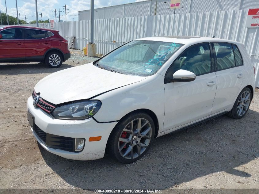 2014 Volkswagen Gti Driver's Edition VIN: WVWHD7AJ6EW006185 Lot: 40096218