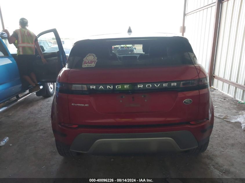 2021 Land Rover Range Rover Evoque Se VIN: SALZP2FX6MH153792 Lot: 40096226