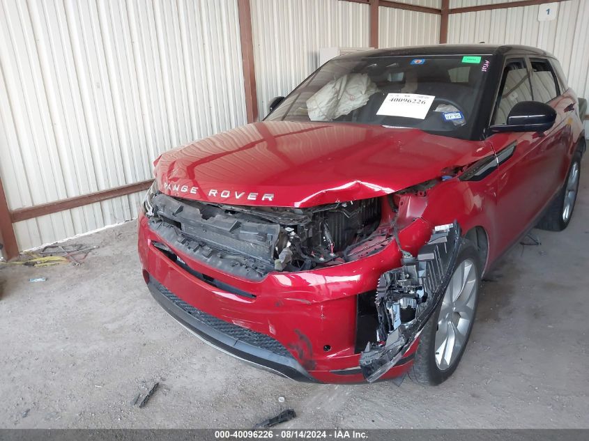 2021 Land Rover Range Rover Evoque Se VIN: SALZP2FX6MH153792 Lot: 40096226