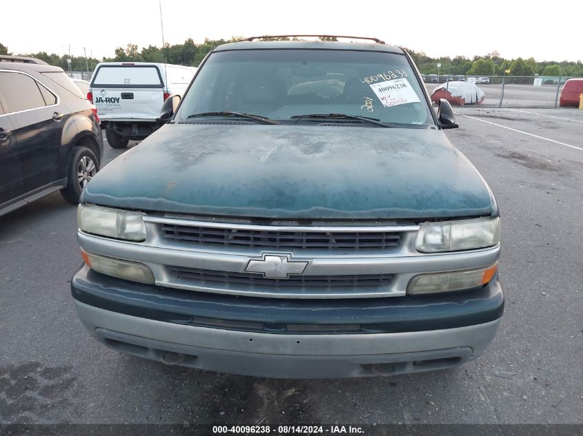 2001 Chevrolet Tahoe Lt VIN: 1GNEK13T21J291521 Lot: 40096238