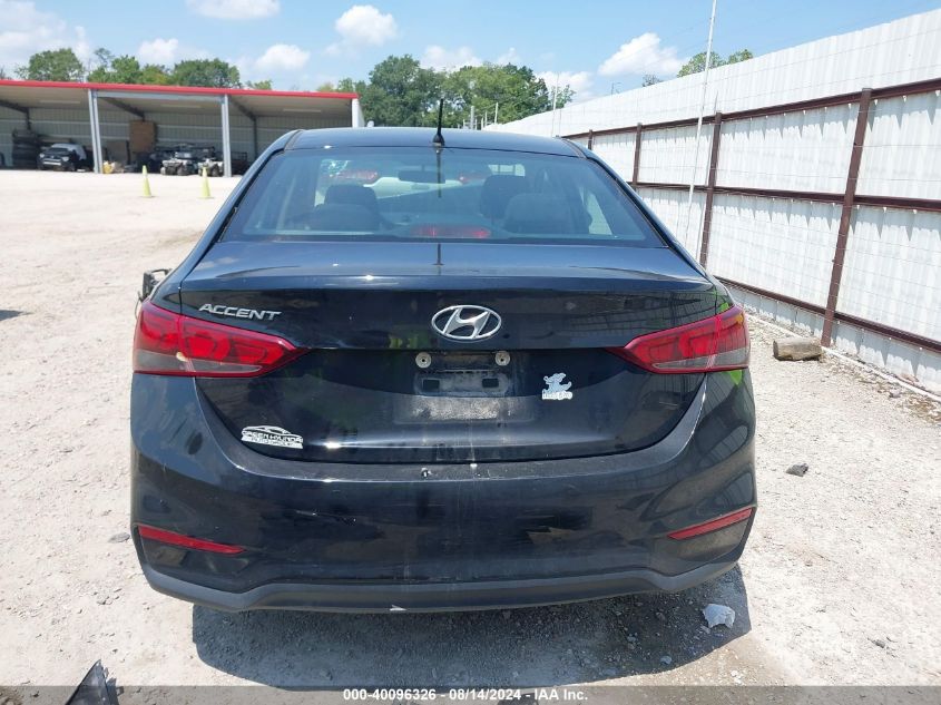 2021 Hyundai Accent Se VIN: 3KPC24A64ME142043 Lot: 40096326