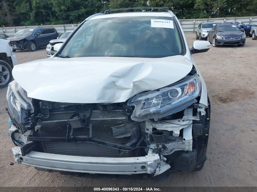 2016 Honda Cr-V Touring VIN: 5J6RM4H99GL075496 Lot: 40096343