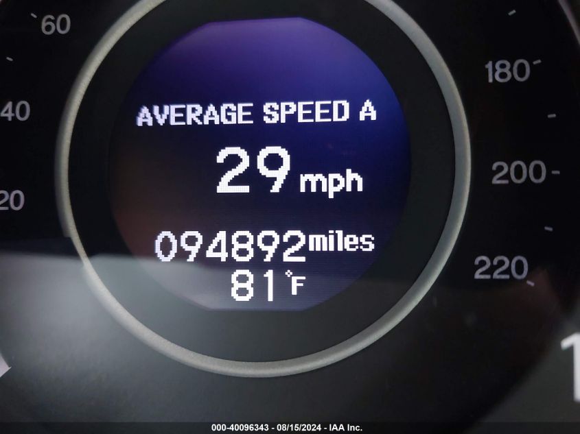 2016 Honda Cr-V Touring VIN: 5J6RM4H99GL075496 Lot: 40096343