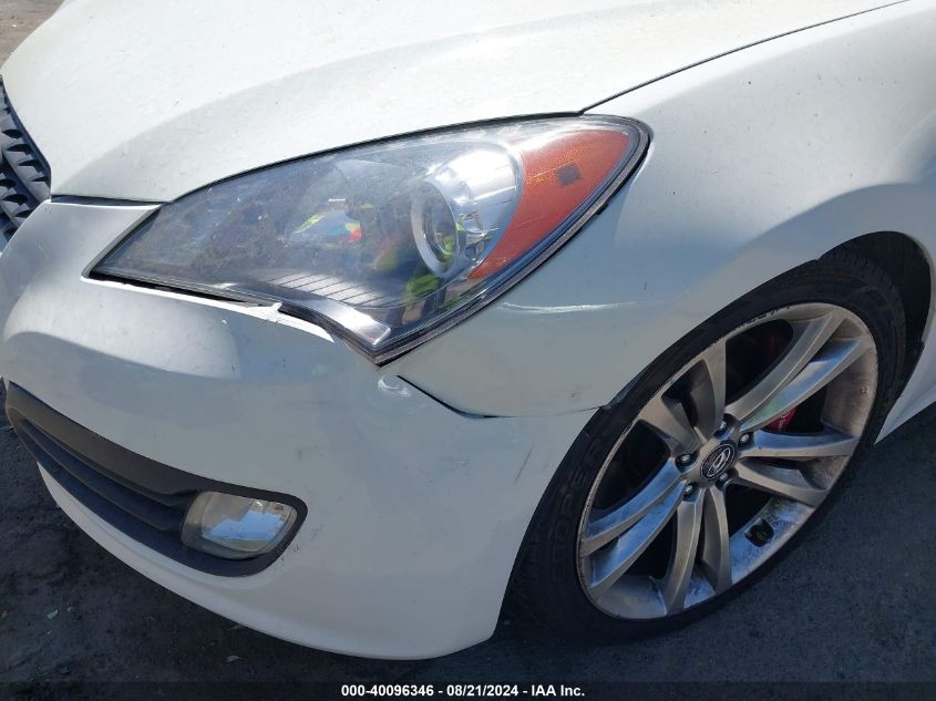 KMHHU6KH3CU071036 2012 Hyundai Genesis 3.8 Track