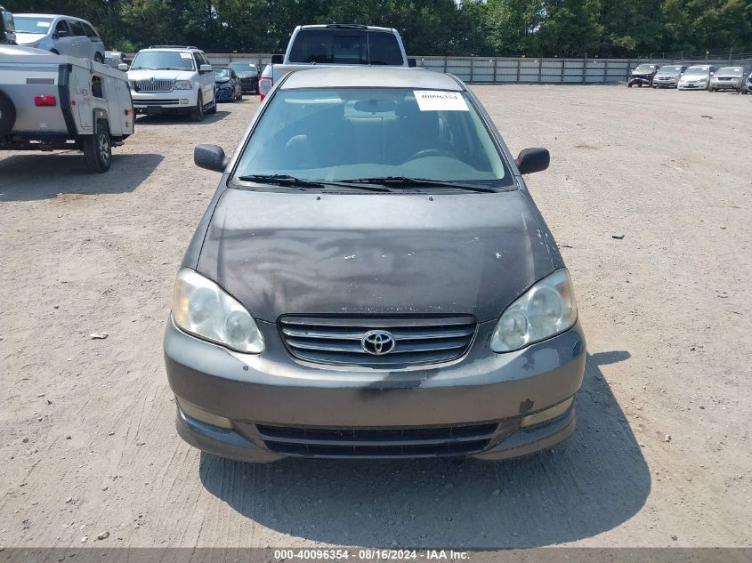 2003 Toyota Corolla S VIN: 1NXBR32E93Z092839 Lot: 40096354