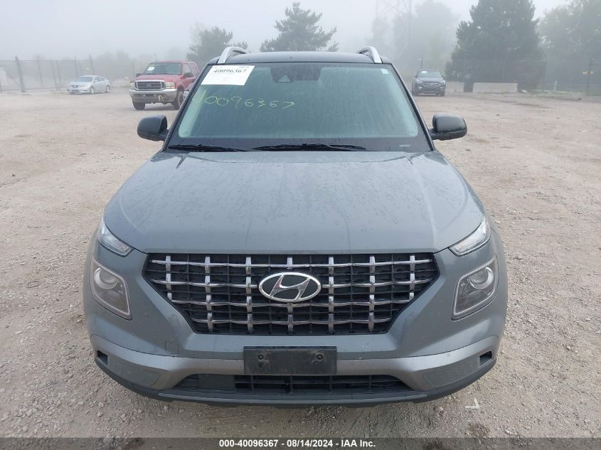 2022 Hyundai Venue Limited VIN: KMHRC8A32NU133571 Lot: 40096367